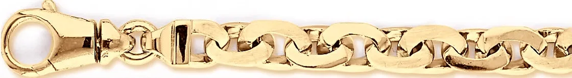 8mm Curly Link Bracelet