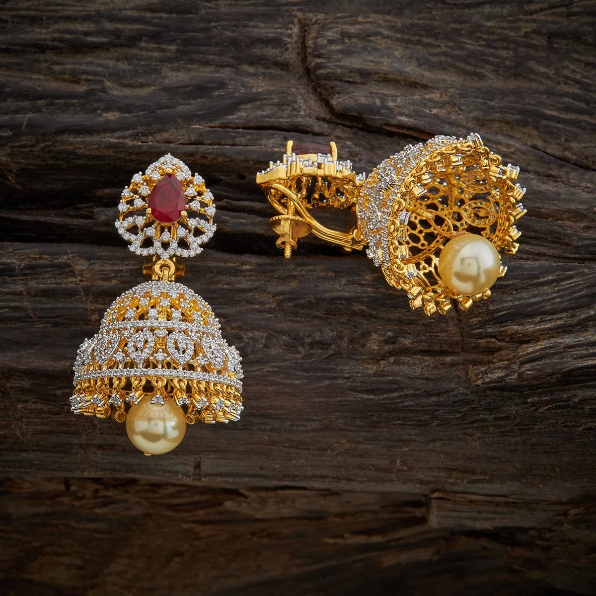 92.5 Silver Zircon Earring 154873