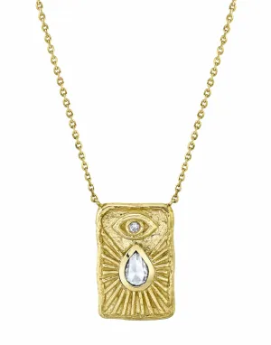 Angel Eye Shield Necklace