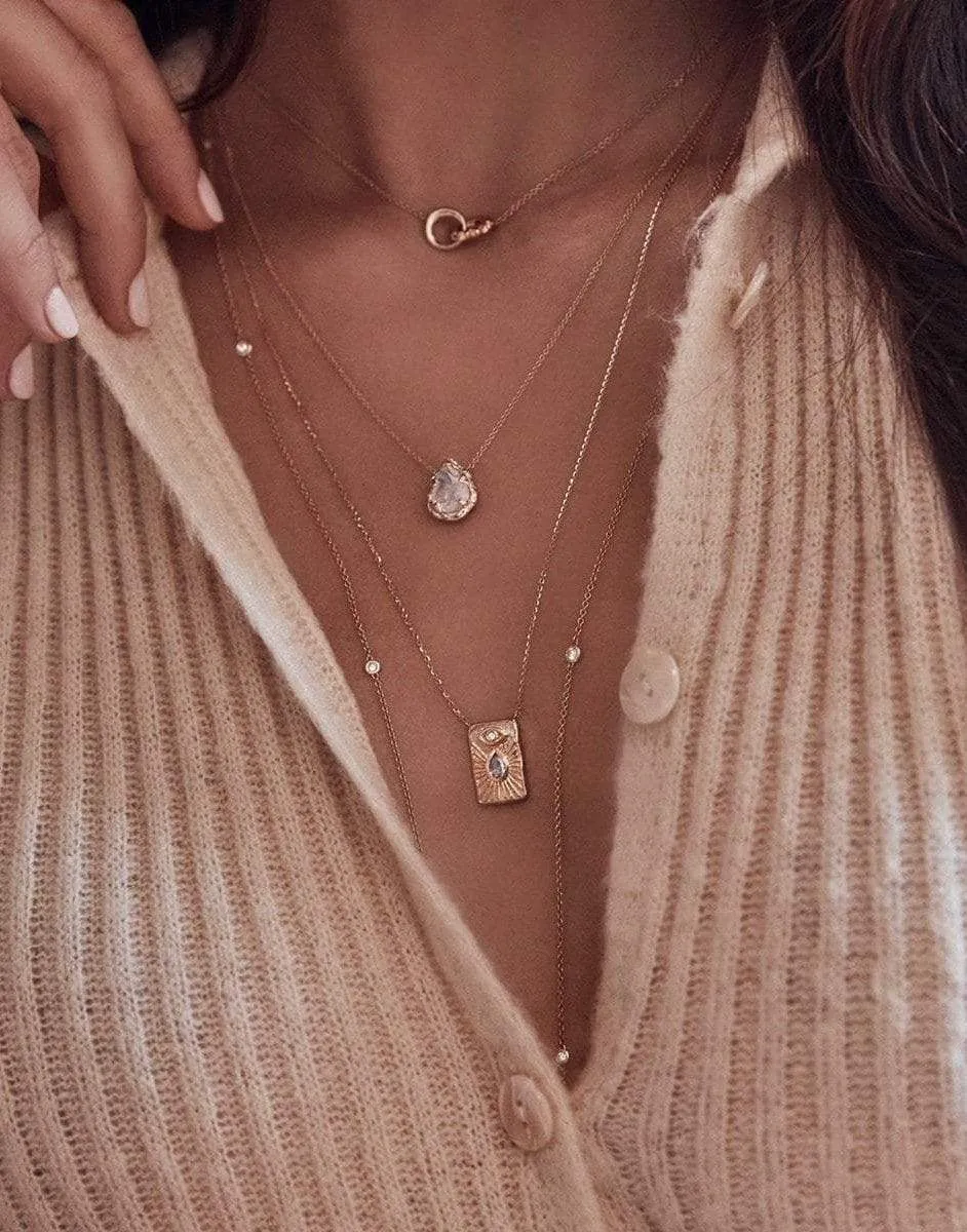 Angel Eye Shield Necklace