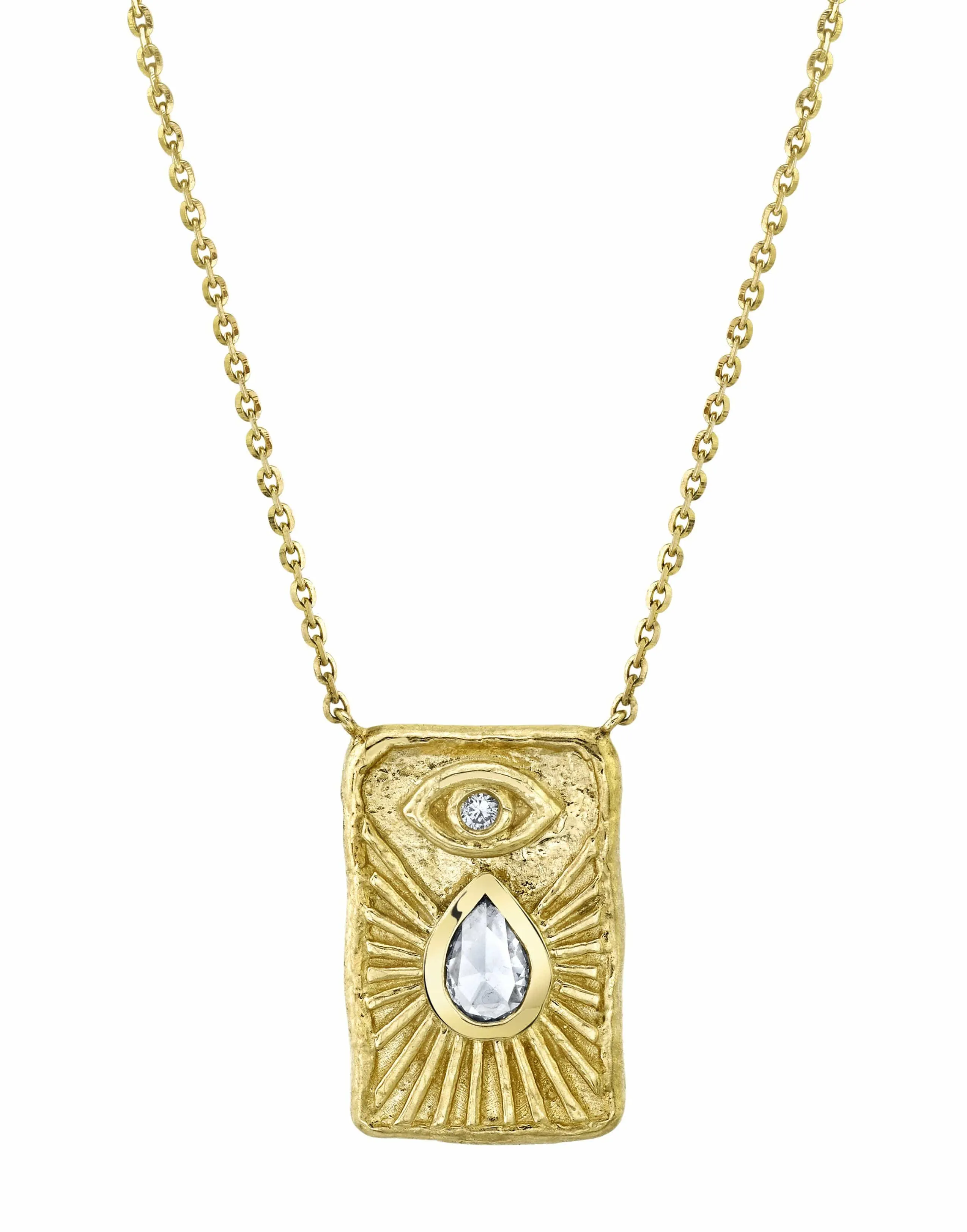 Angel Eye Shield Necklace