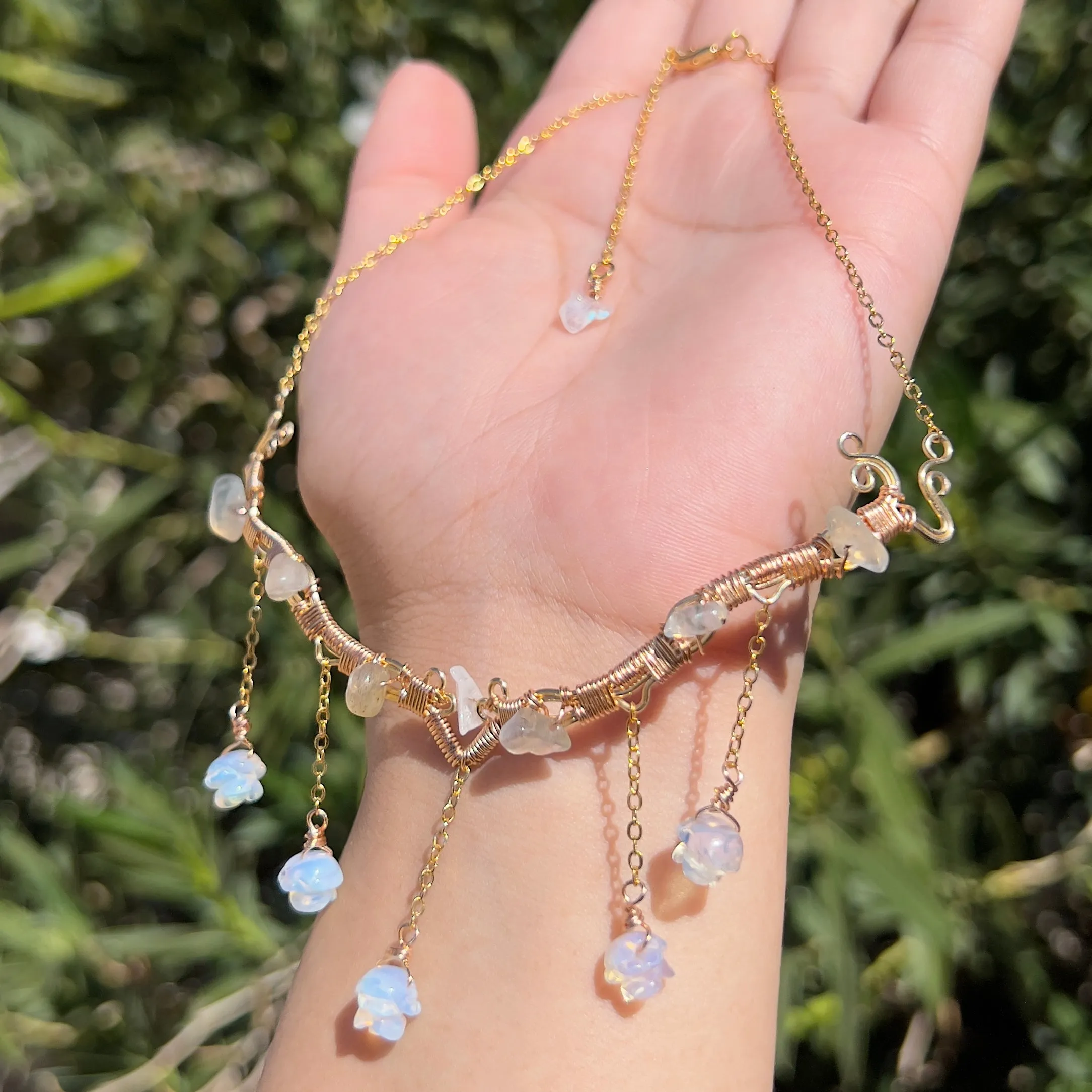 Astraea in Rainbow Moonstone ✵