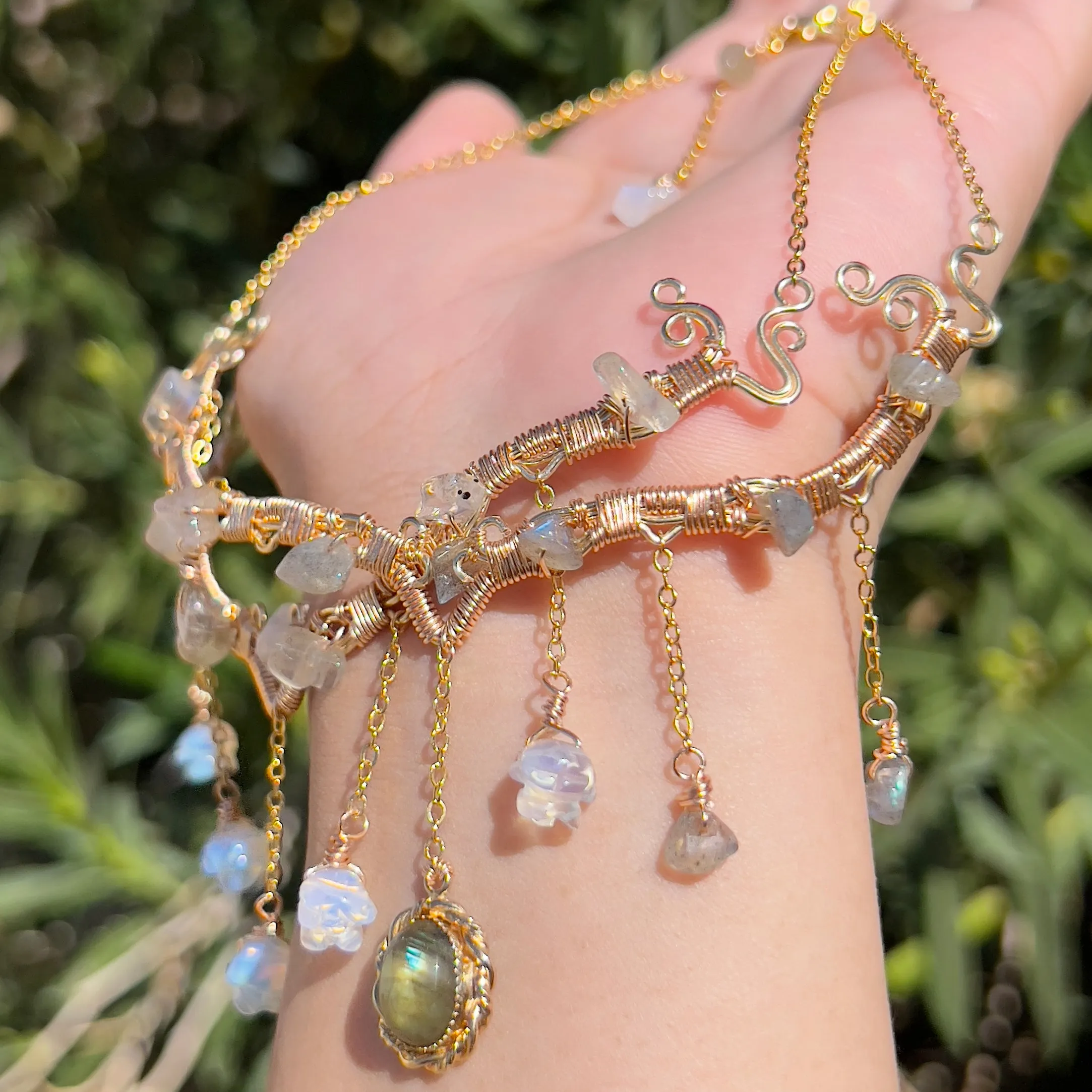 Astraea in Rainbow Moonstone ✵