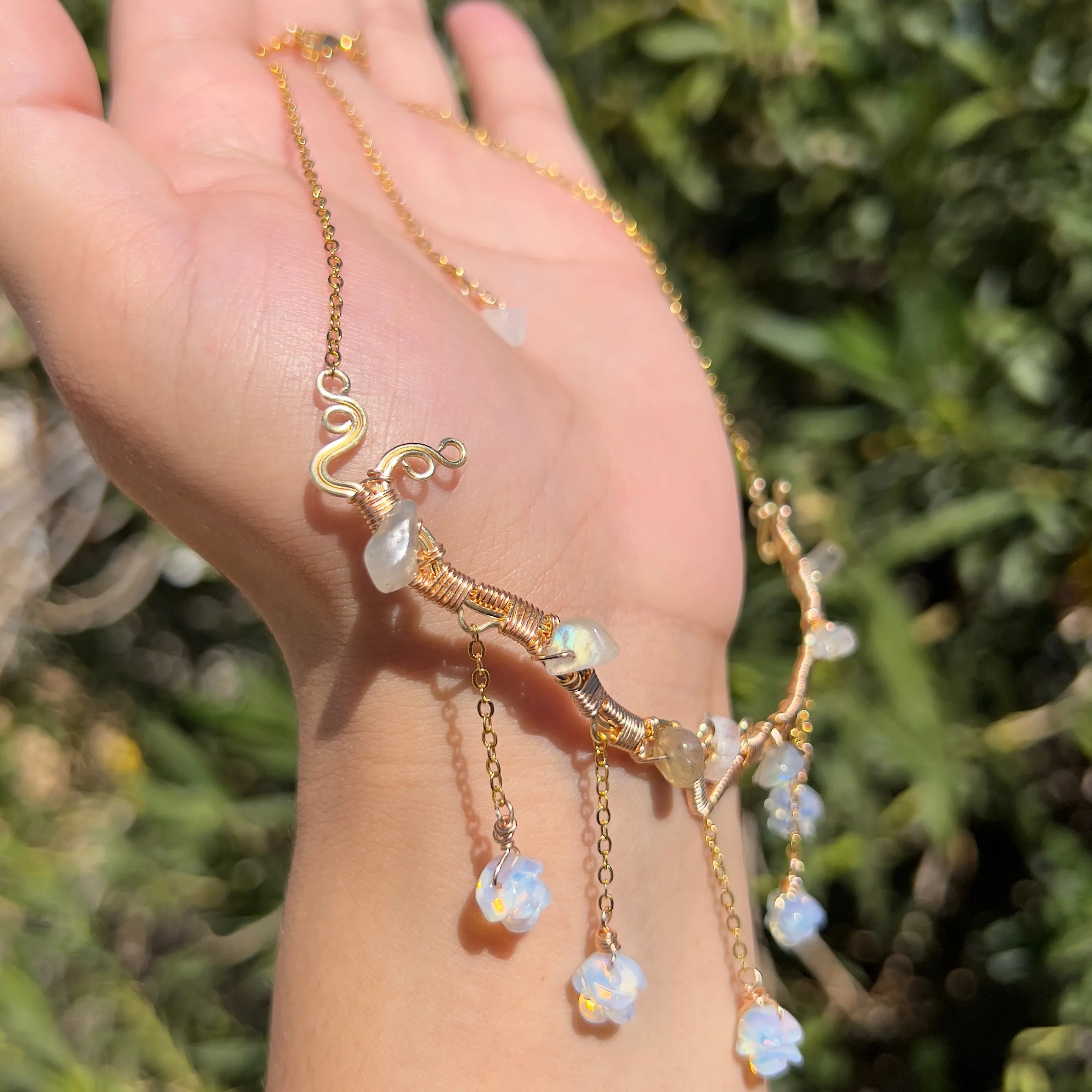 Astraea in Rainbow Moonstone ✵