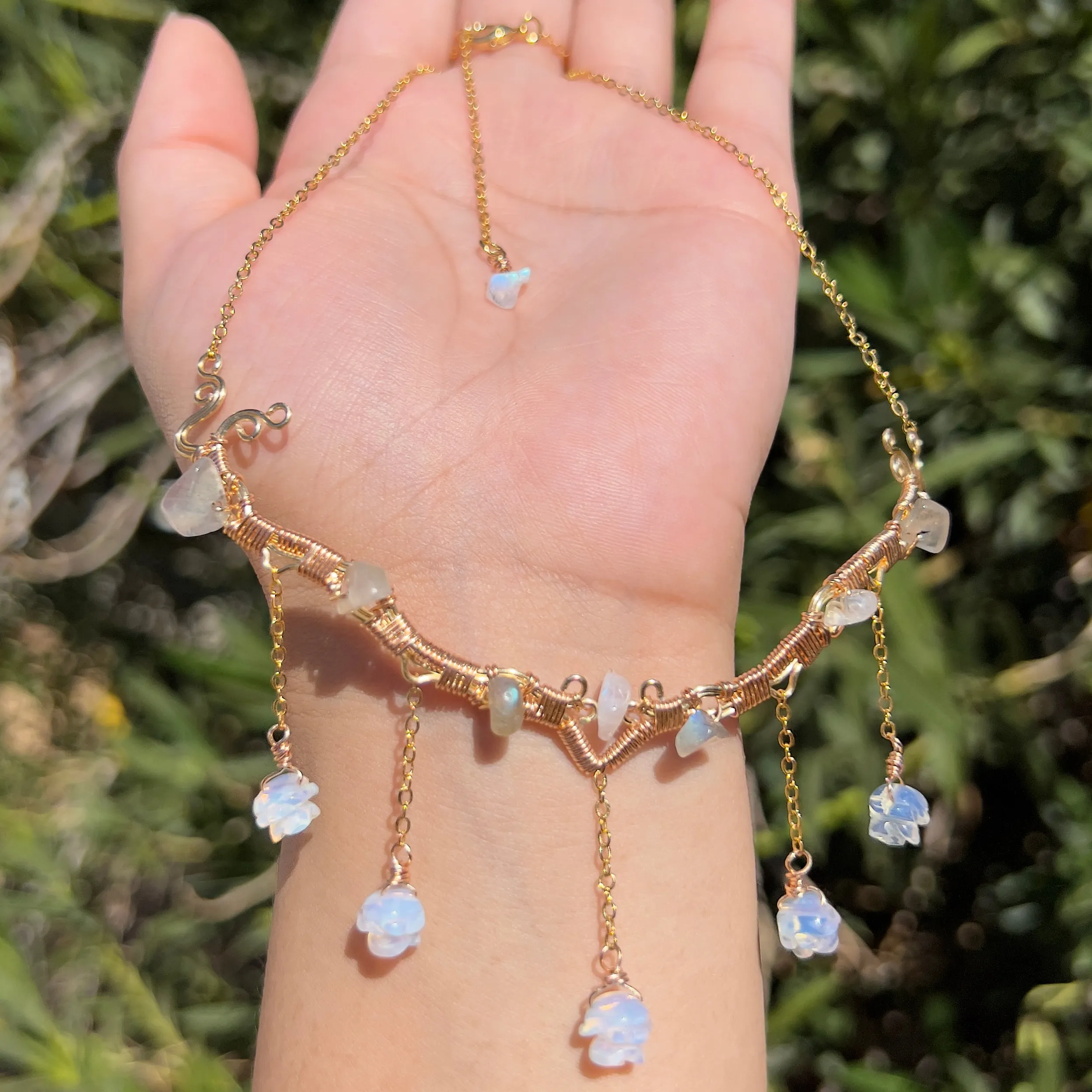 Astraea in Rainbow Moonstone ✵