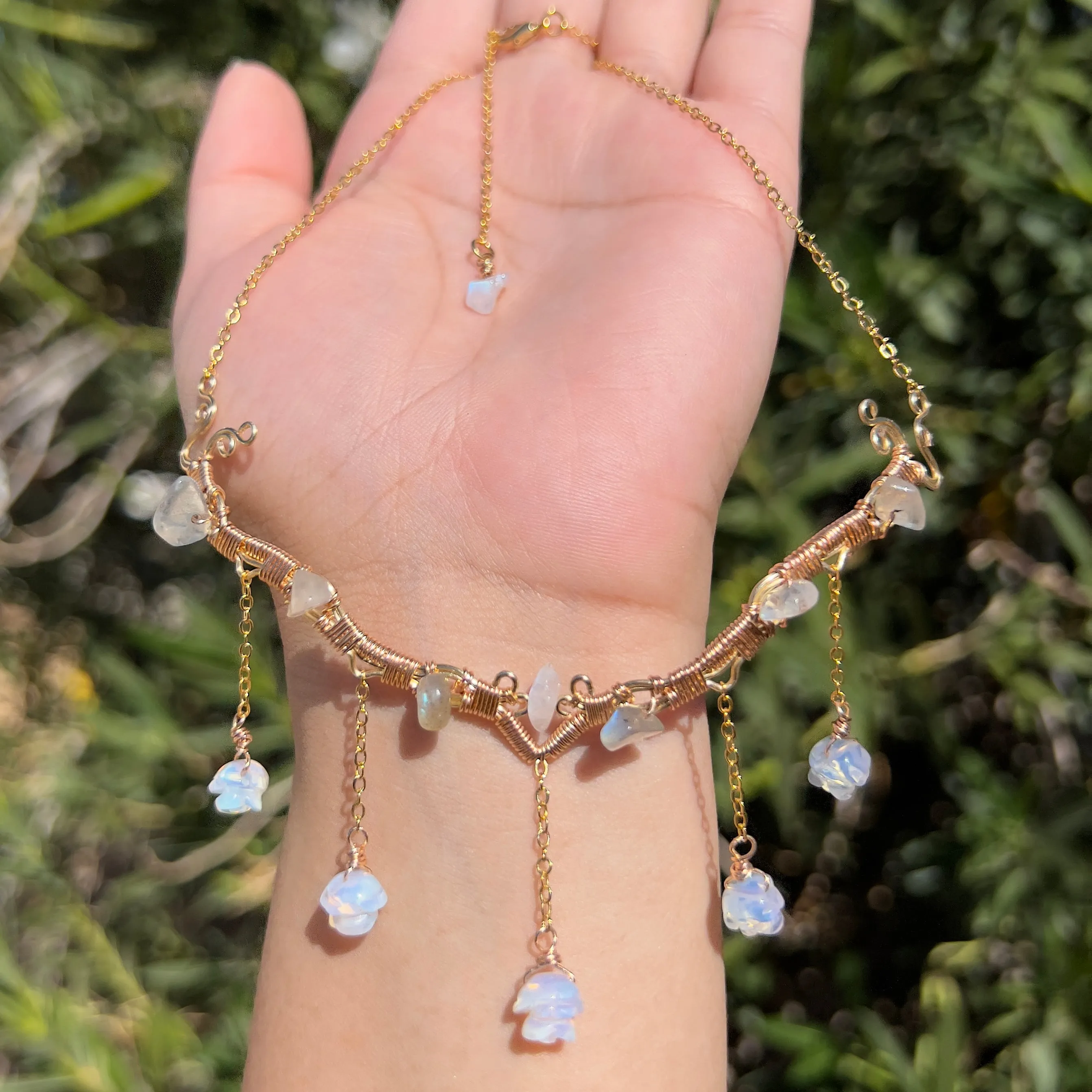 Astraea in Rainbow Moonstone ✵