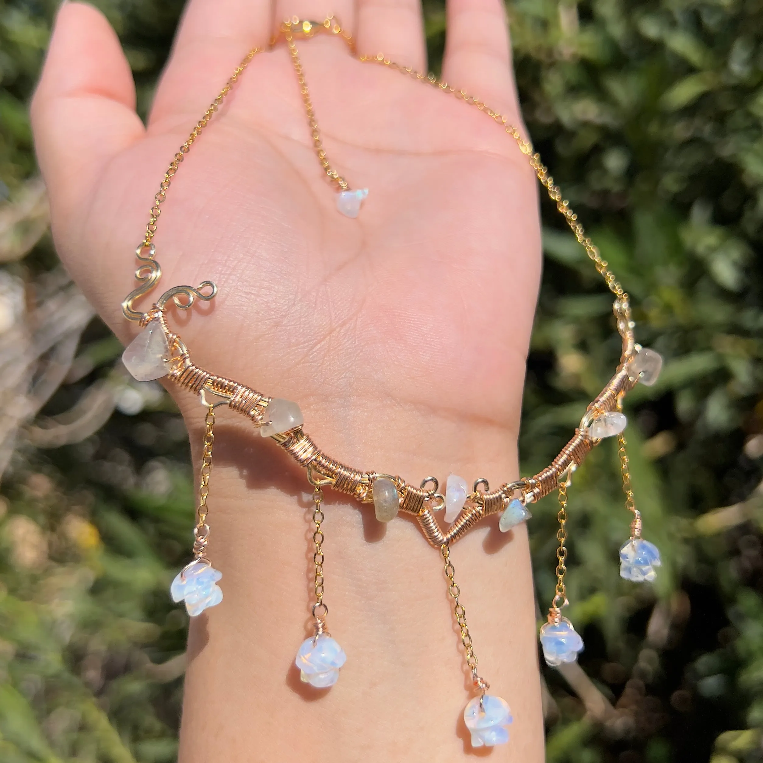 Astraea in Rainbow Moonstone ✵
