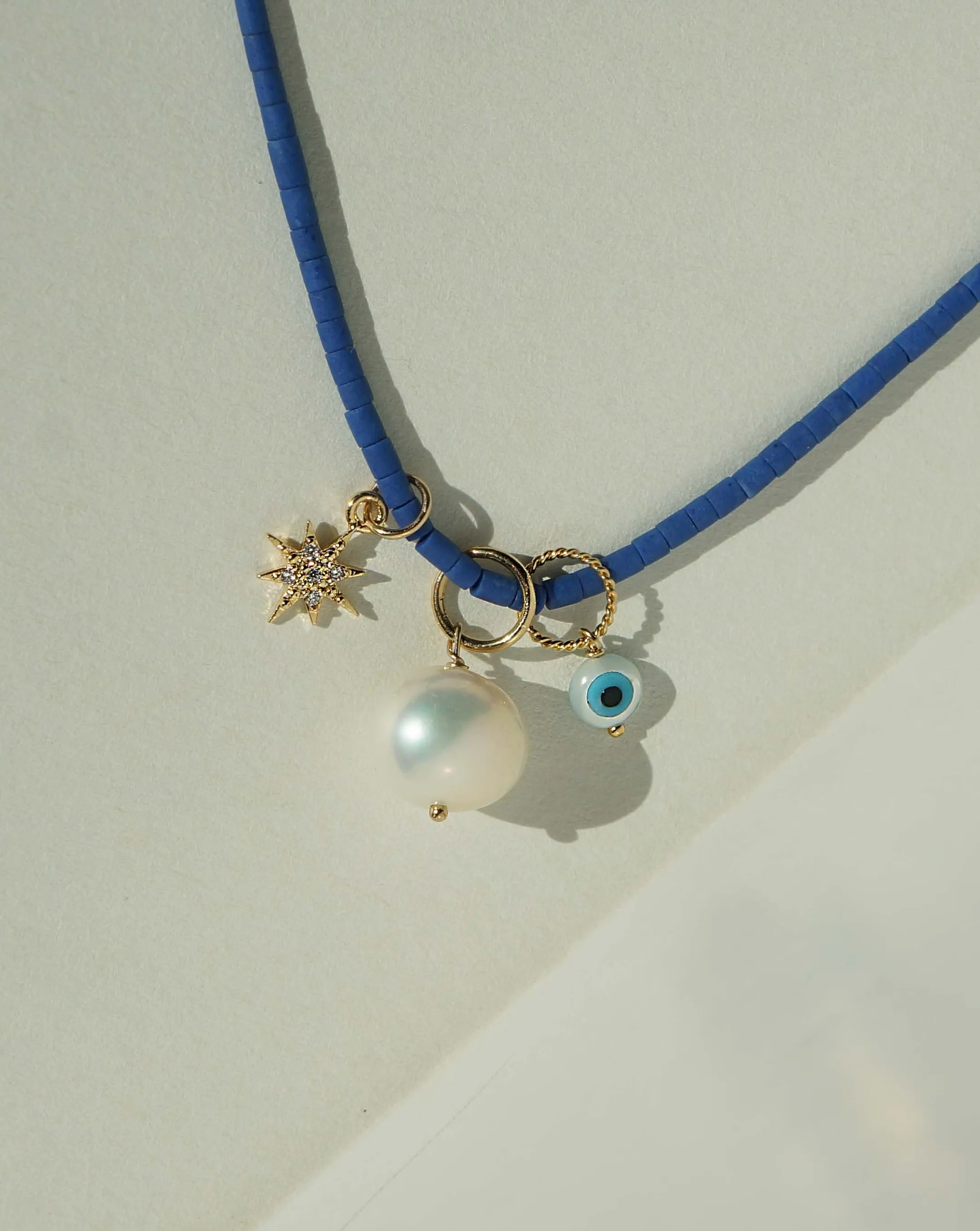 Brook Dark Blue Necklace
