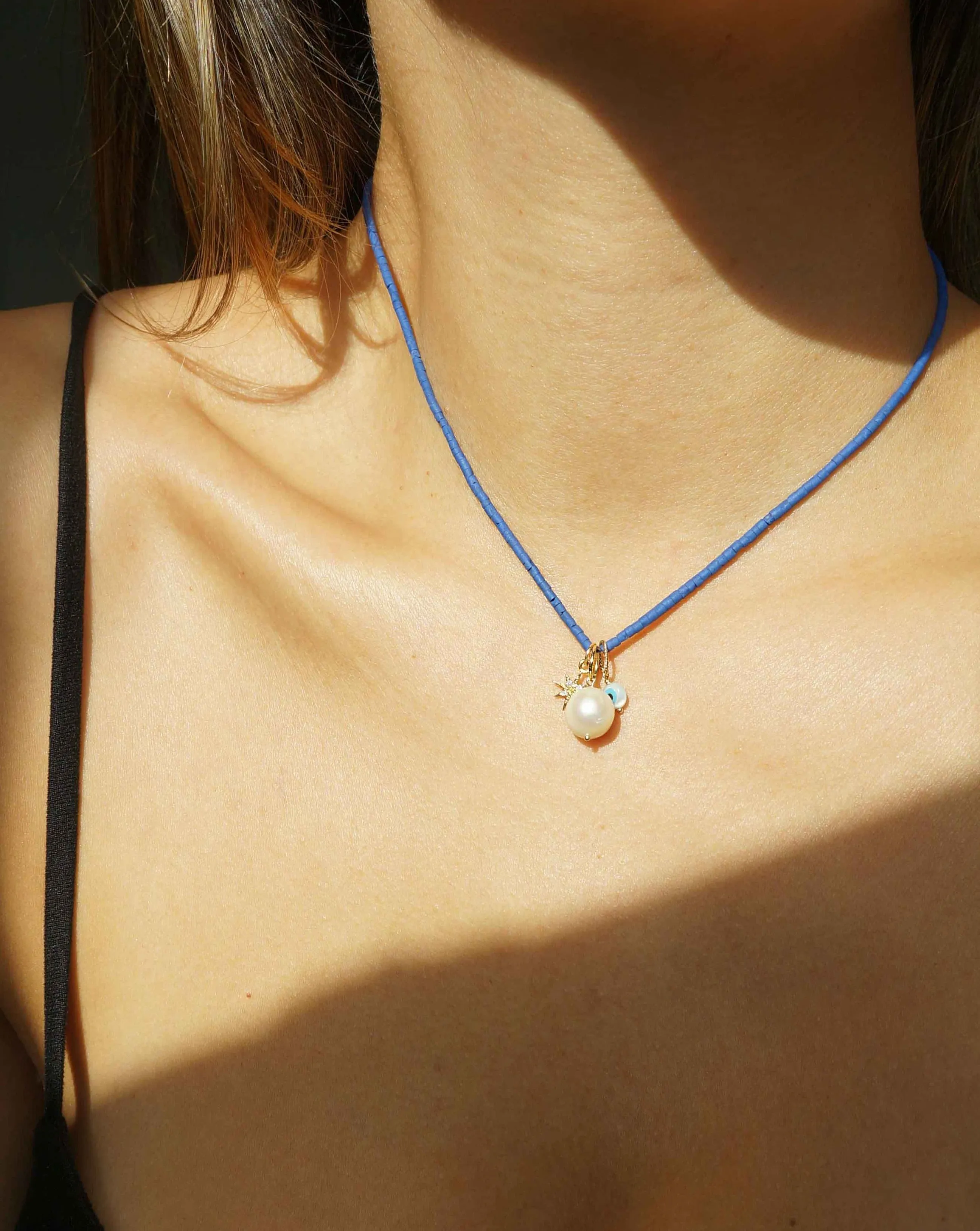 Brook Dark Blue Necklace