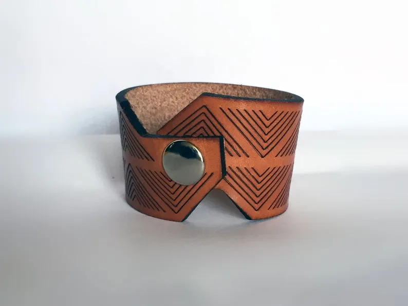 Child Leather Cuff Bracelet