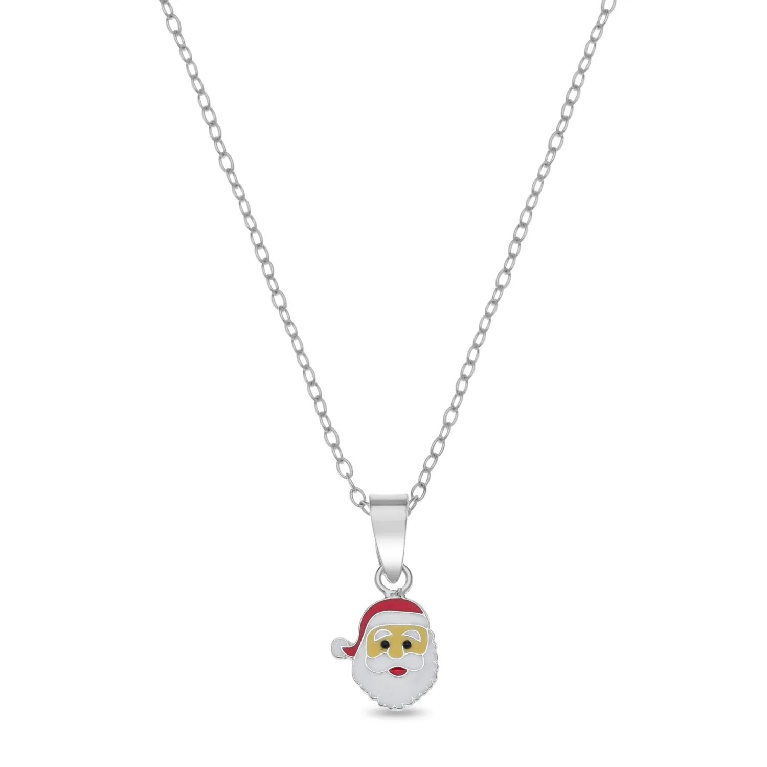 Christmas Advent Calendar 925 Silver Necklace Pendents Earrings Jewelry Gift set