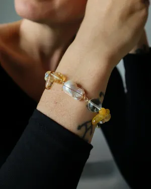 CMD Mixed Stone Citrine Bracelet