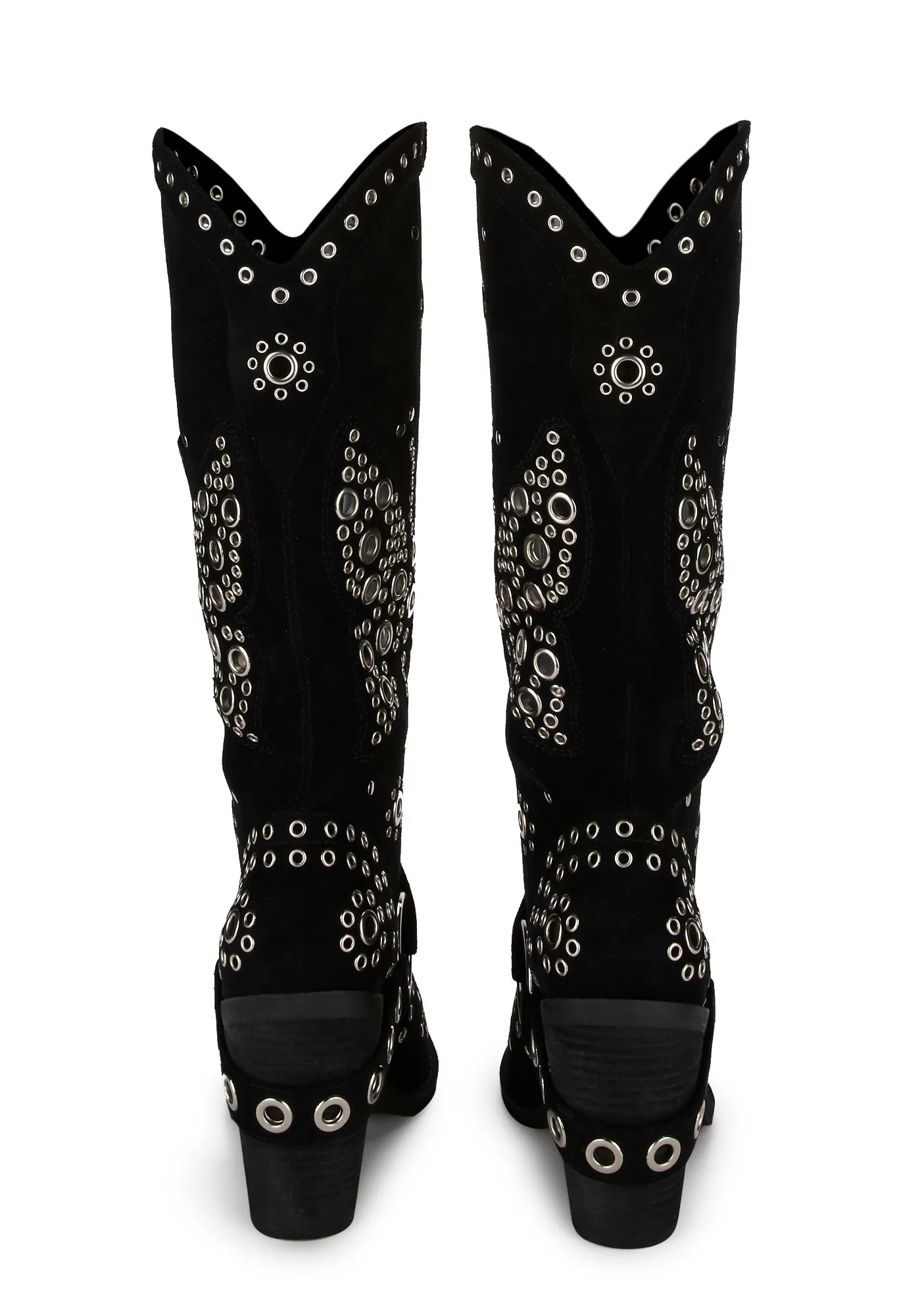Flight Risk Cowboy Boots - Suede