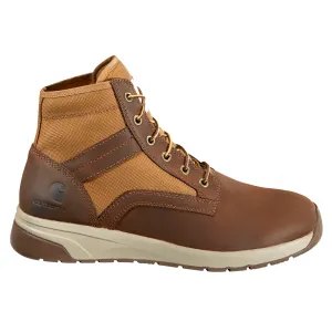 FORCE 5-INCH LIGHTWEIGHT SNEAKER COMPOSITE TOE BOOT - BRN-Brown Leather And Tan Duck | Carhartt FA5415-M