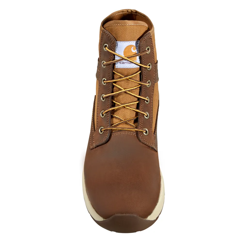FORCE 5-INCH LIGHTWEIGHT SNEAKER COMPOSITE TOE BOOT - BRN-Brown Leather And Tan Duck | Carhartt FA5415-M