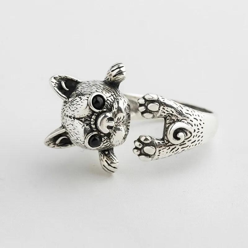 French bulldog statement ring