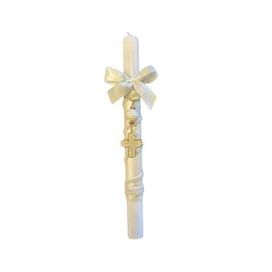 Greek Orthodox Easter Lambades Bubble White Cross
