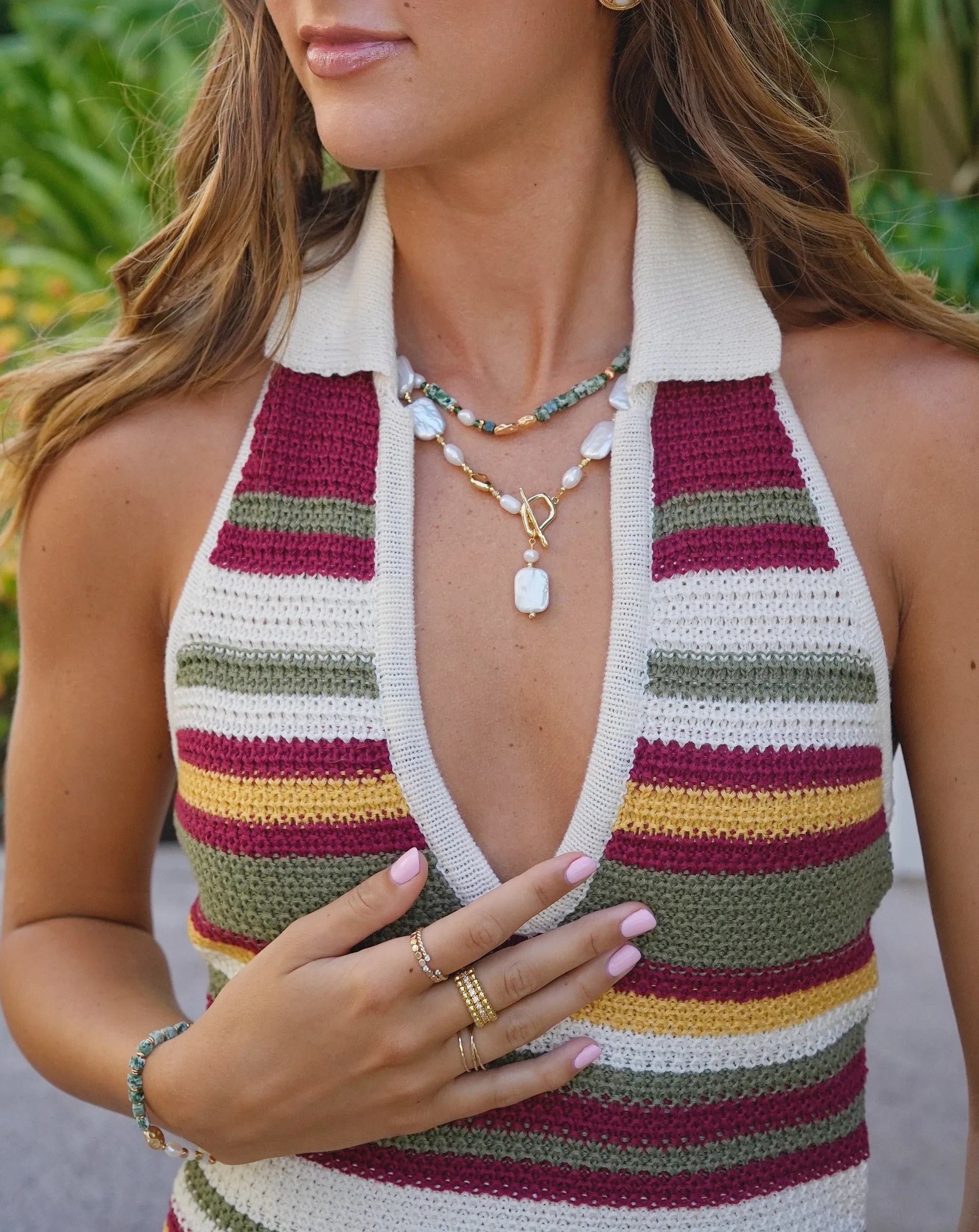 Jade Horizon Necklace