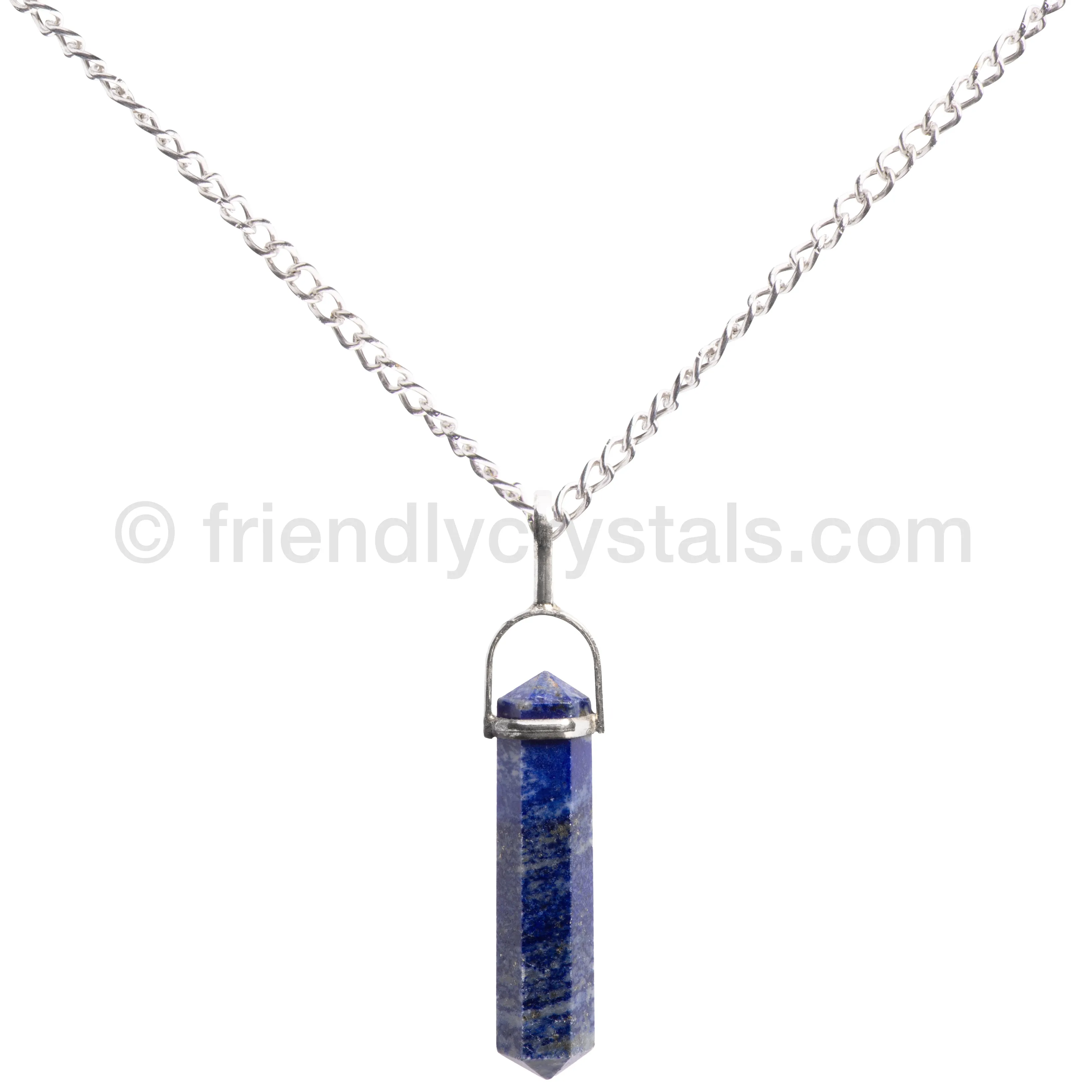 Lapis Lazuli Pendant Double Terminated