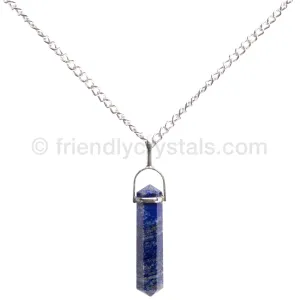 Lapis Lazuli Pendant Double Terminated