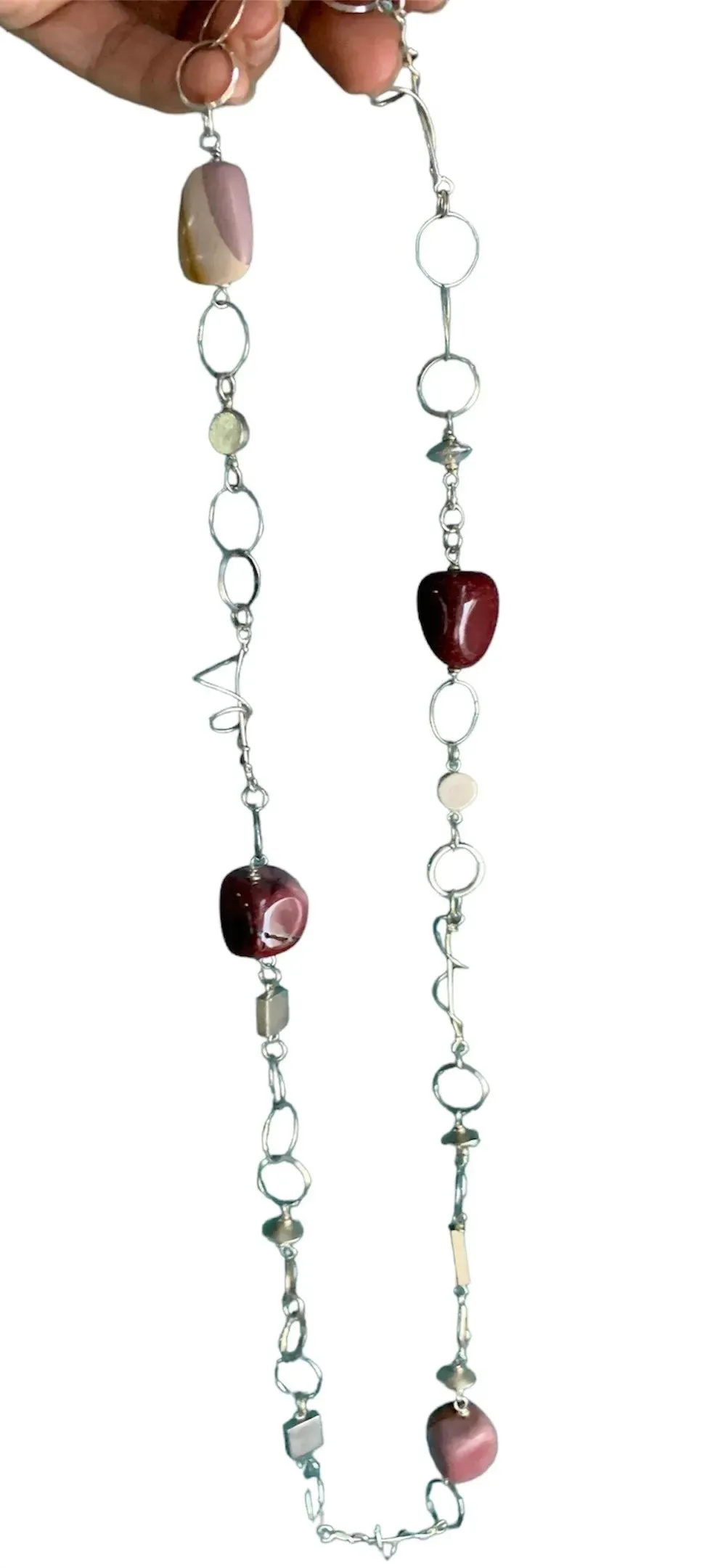 Mookaite Jasper necklace