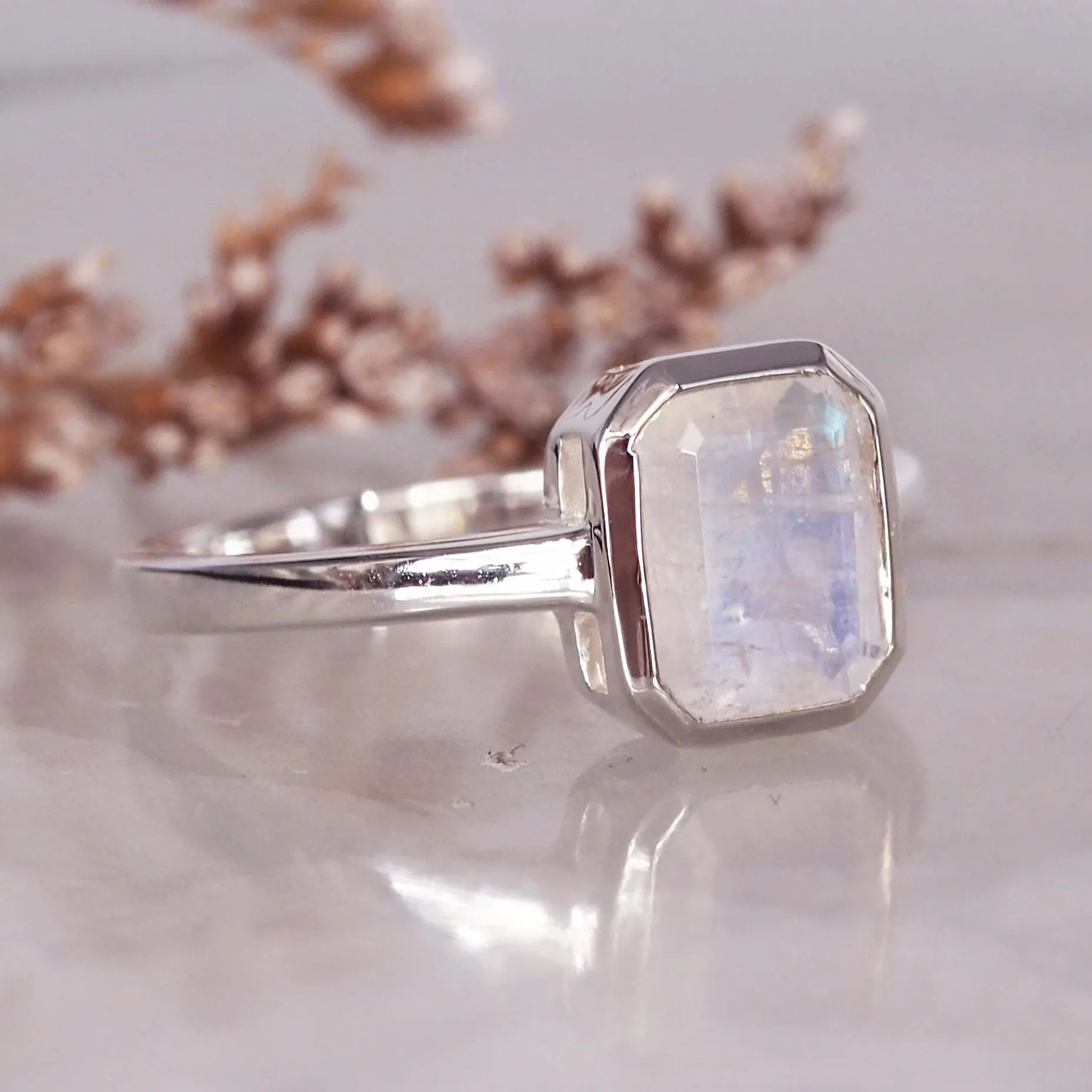 Moonstone Ring