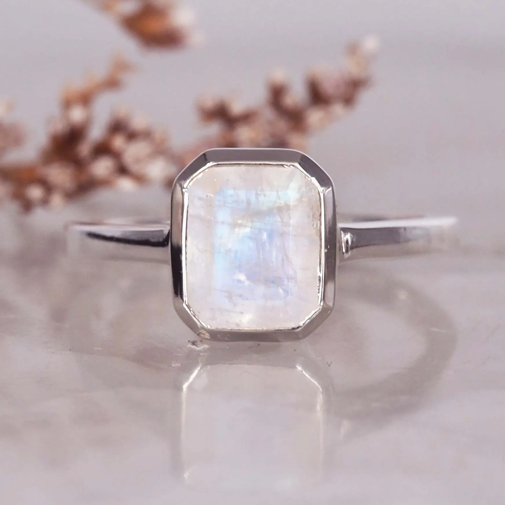 Moonstone Ring
