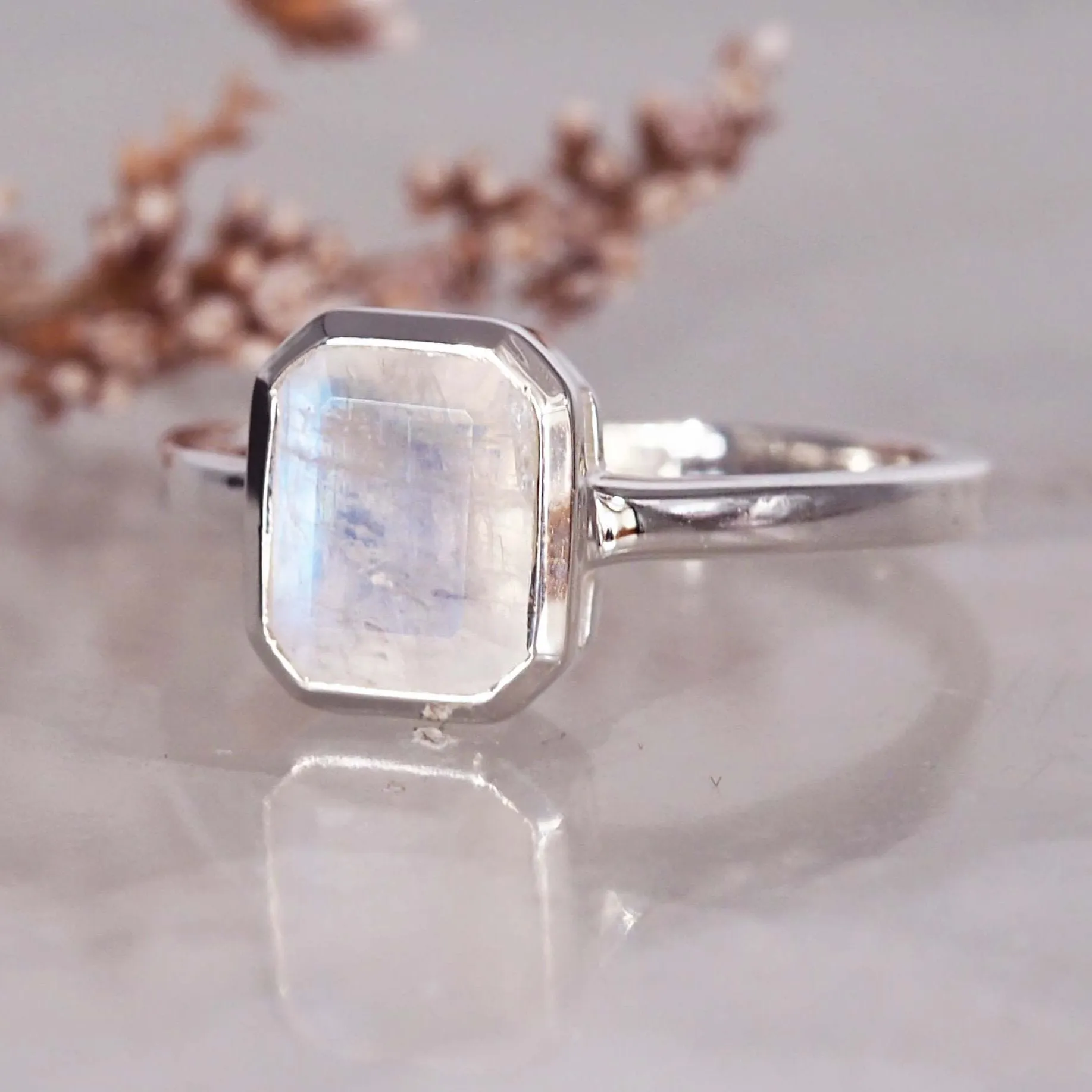 Moonstone Ring