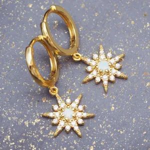 Stella Dainty Opal Earrings