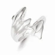 Sterling Silver Dolphin Toe Ring