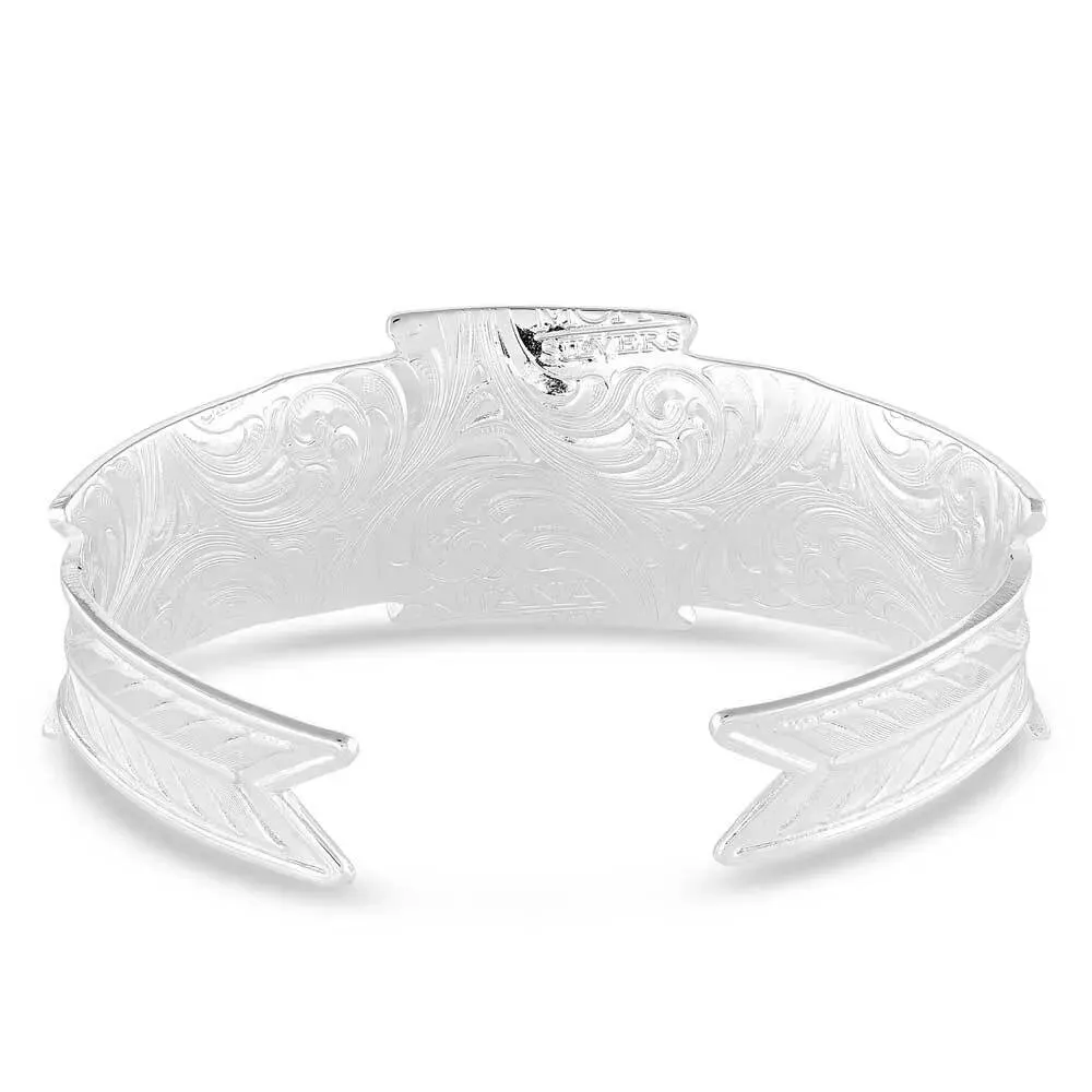 Summer Storm Geometric Cuff Bracelet