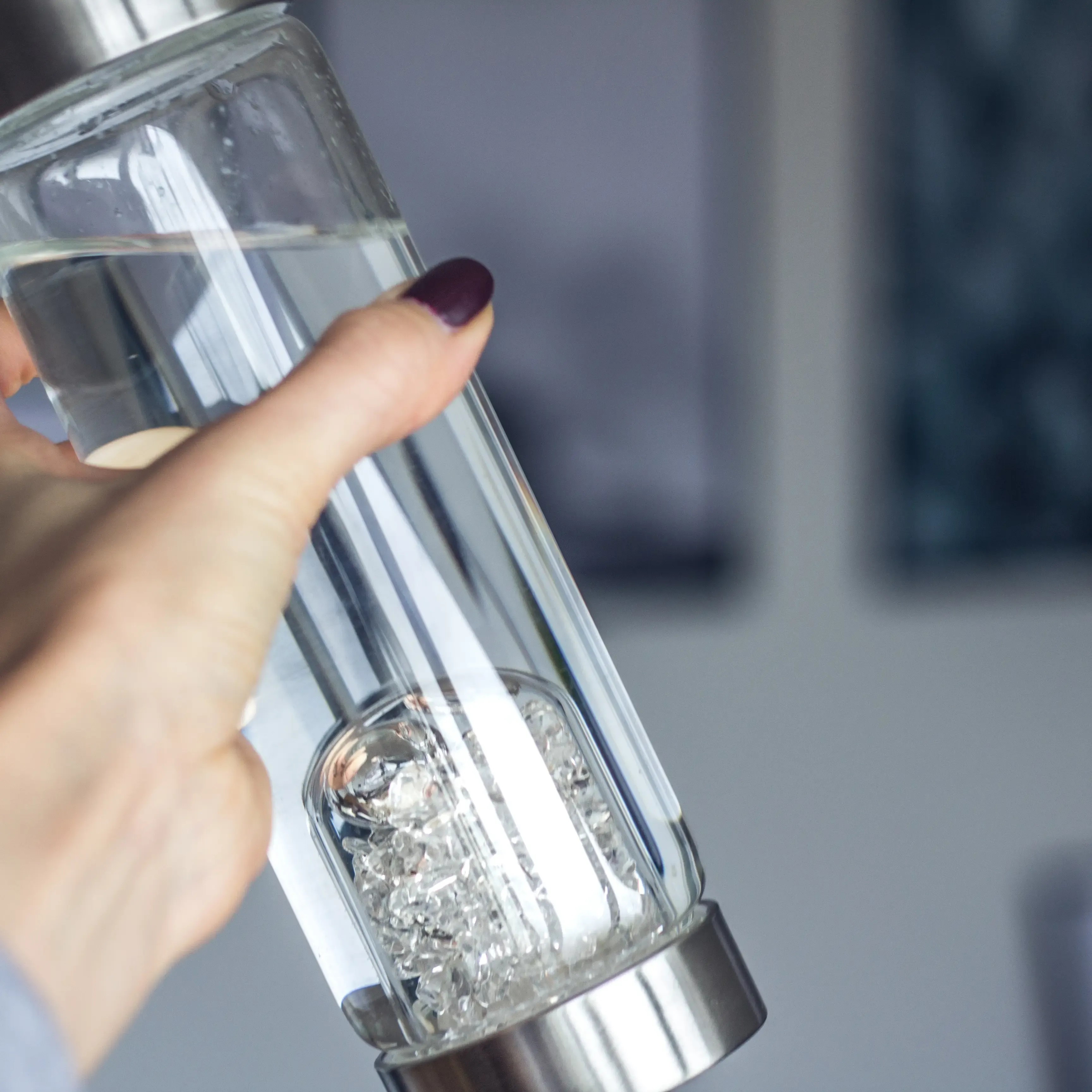 ViA Crystal Water Bottle | DIAMONDS