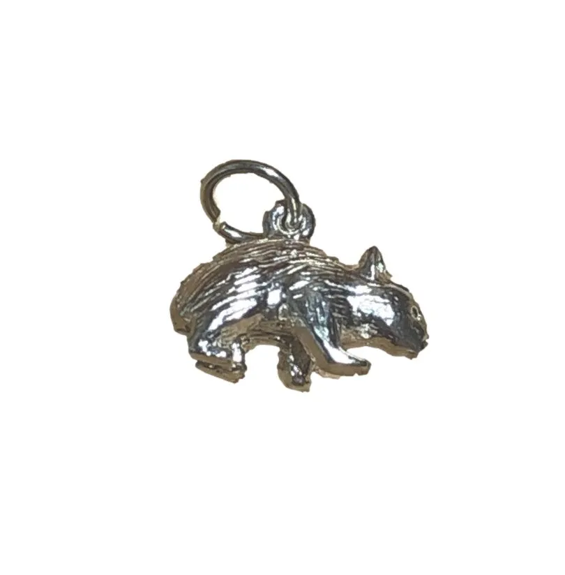 Wombat Silver Charm