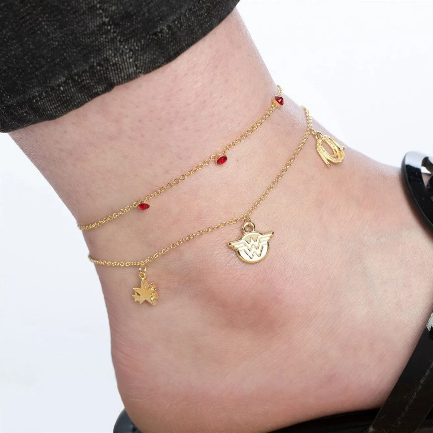 Wonder Woman Anklet 2-Pack